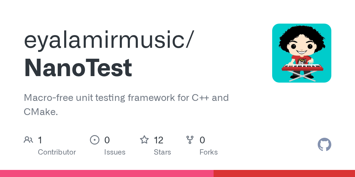 eyalamirmusic/NanoTest – GitHub preview